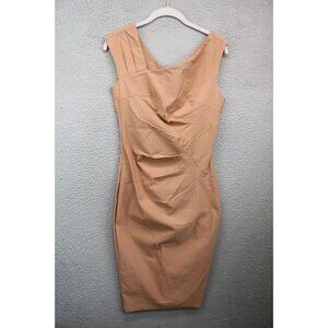 Muxxn Sleeveless Stretchy Bodycon Midi Dress-Size Medium